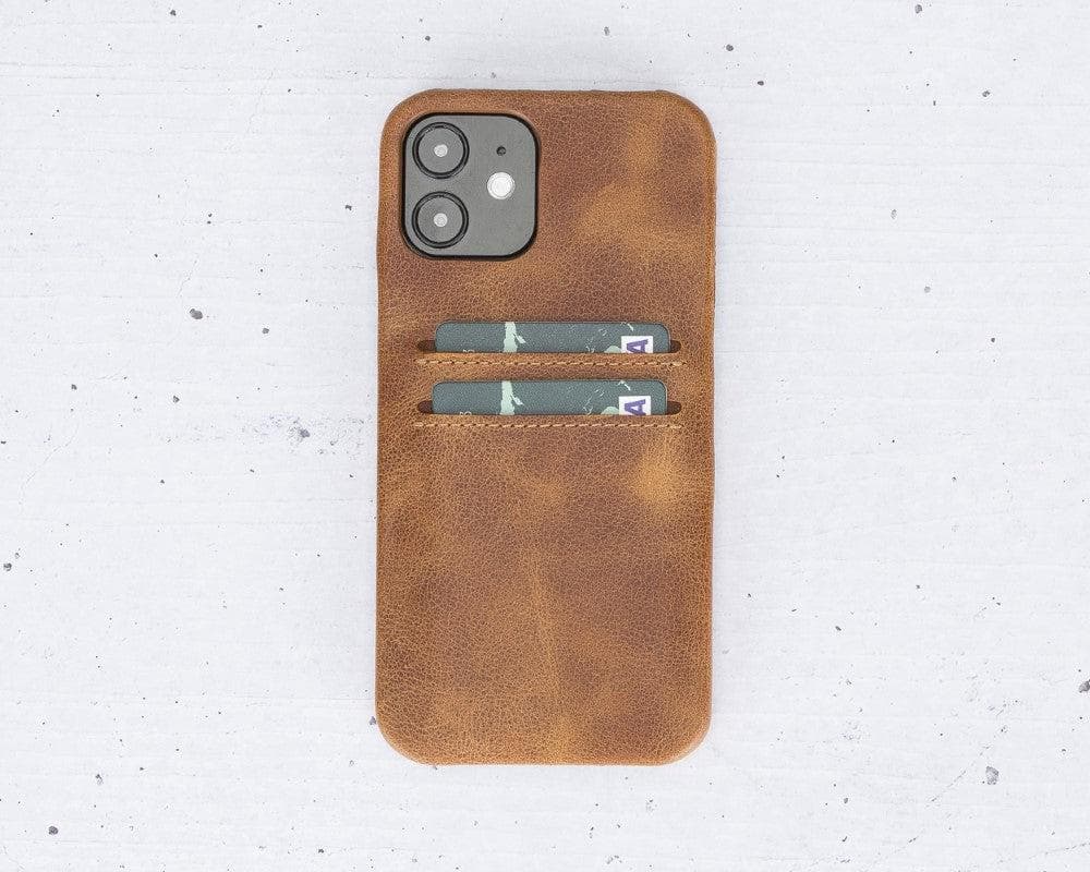 Ultra Cover CCP iPhone 12 Series Leather Case / UC CCP - TORONATA - color_ I Phone 12 6.1" I Phone 12 Pro 6.1" Golden Tan