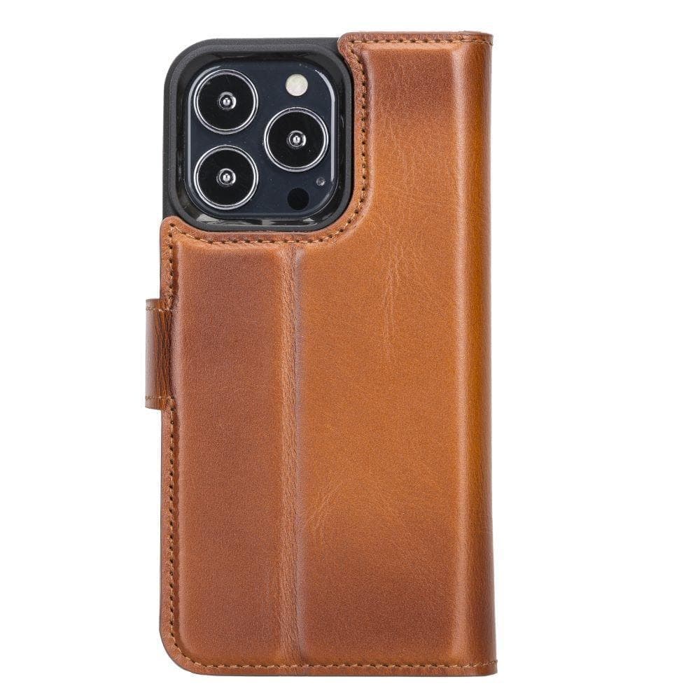 Magic iPhone 13 Mini Detachable Leather Wallet Case - TORONATA - color_
