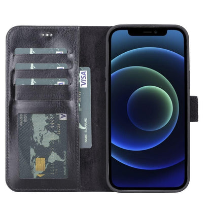 Magic iPhone 13 Detachable Leather Wallet Case - TORONATA - color_