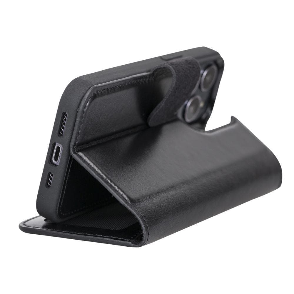 Magic iPhone 13 Mini Detachable Leather Wallet Case - TORONATA - color_