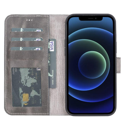 Magic iPhone 13 Pro Detachable Leather Wallet Case - TORONATA - color_