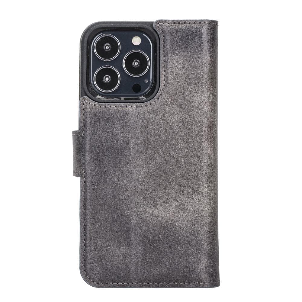 Magic iPhone 13 Mini Detachable Leather Wallet Case - TORONATA - color_