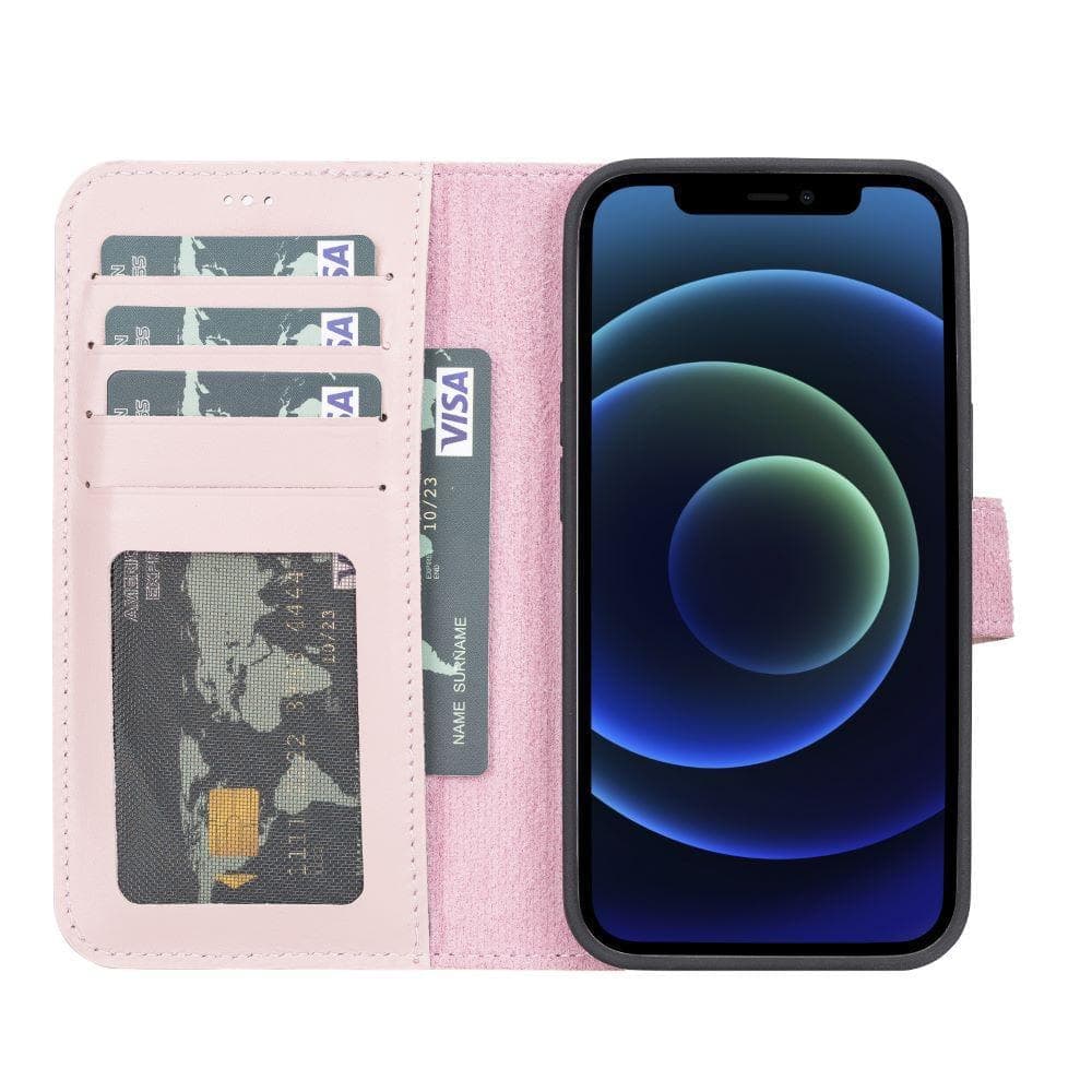 Magic iPhone 13 Mini Detachable Leather Wallet Case - TORONATA - color_