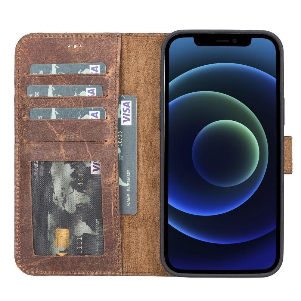 Magic iPhone 13 Detachable Leather Wallet Case - TORONATA - color_