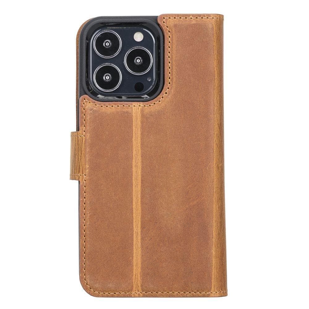Magic iPhone 13 Mini Detachable Leather Wallet Case - TORONATA - color_