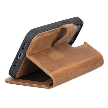 Magic iPhone 13 Pro Detachable Leather Wallet Case - TORONATA - color_