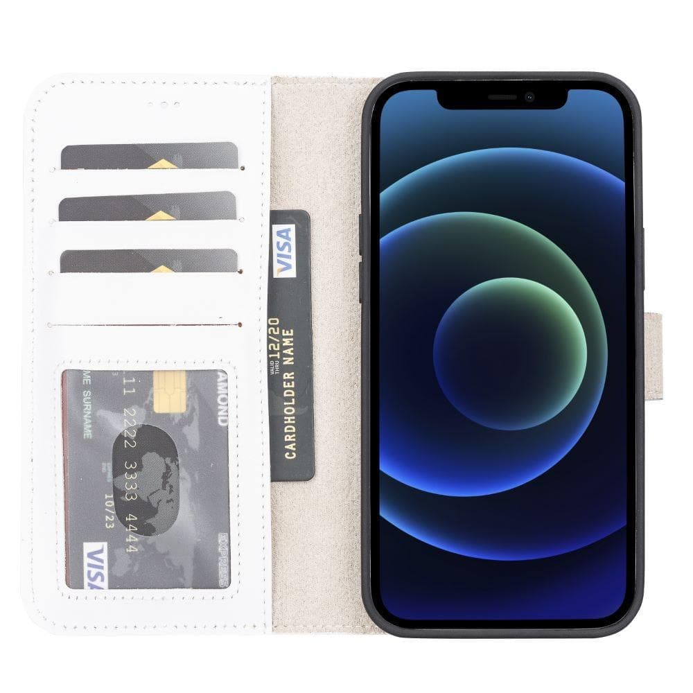 Magic iPhone 13 Pro Detachable Leather Wallet Case - TORONATA - color_