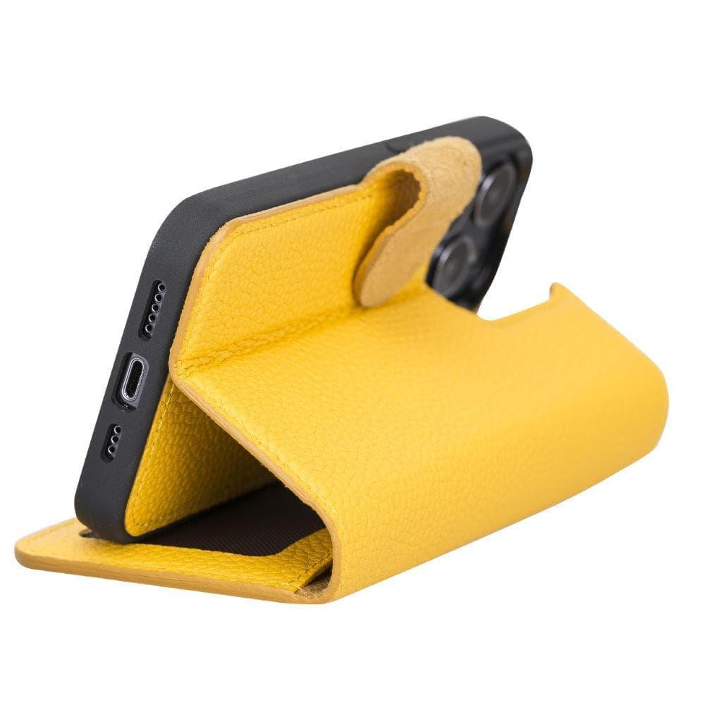 Magic iPhone 13 Pro Detachable Leather Wallet Case - TORONATA - color_