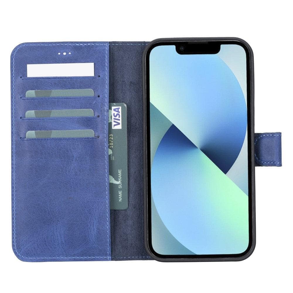 Magic iPhone 13 Mini Detachable Leather Wallet Case - TORONATA - color_