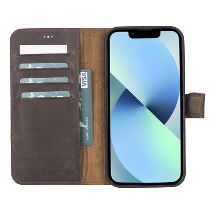 Magic iPhone 13 Pro Detachable Leather Wallet Case - TORONATA - color_