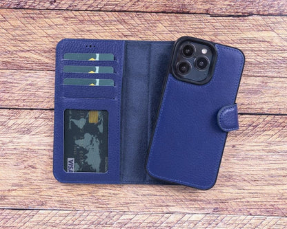 Magic iPhone 13 Mini Detachable Leather Wallet Case - TORONATA - color_
