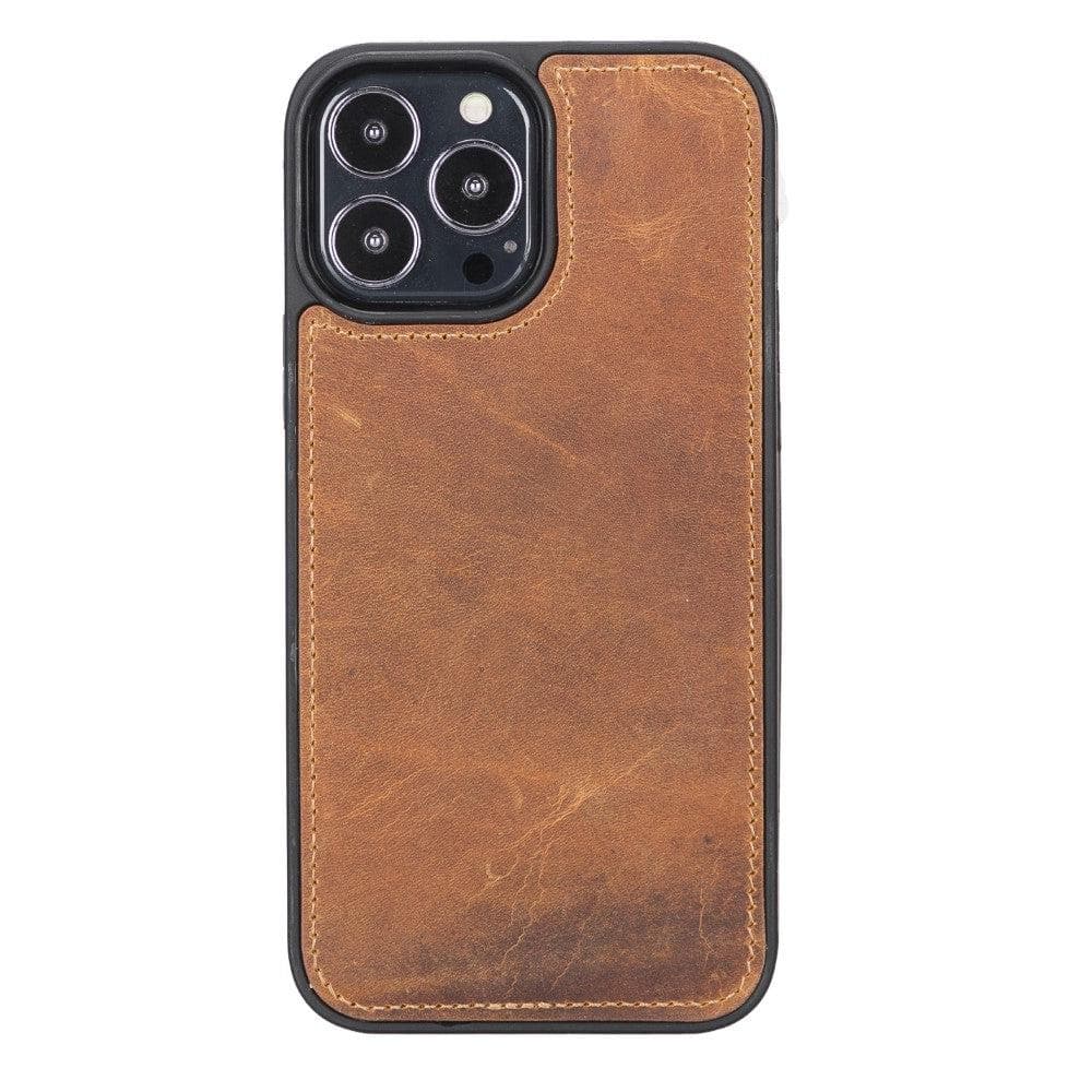 Flex Cover iPhone 13 Leather Case - TORONATA - color_ Moccasin