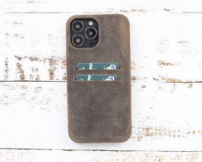 Rock Cover CCP iPhone 13 Series Leather Case / RC CCP - TORONATA - color_ Saddle Brown