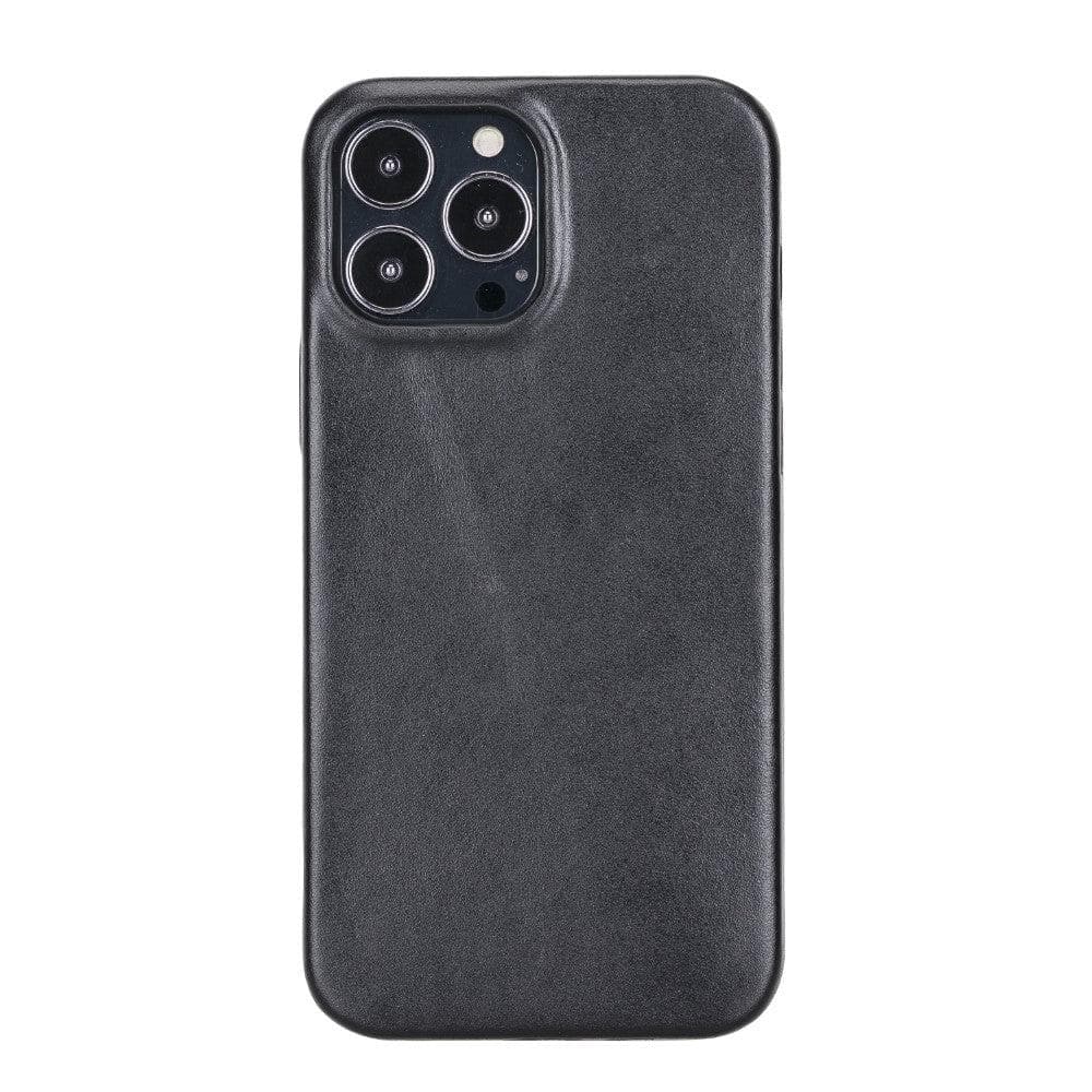 Rock Cover iPhone 13 Series Leather Case / RC - TORONATA - color_ Black