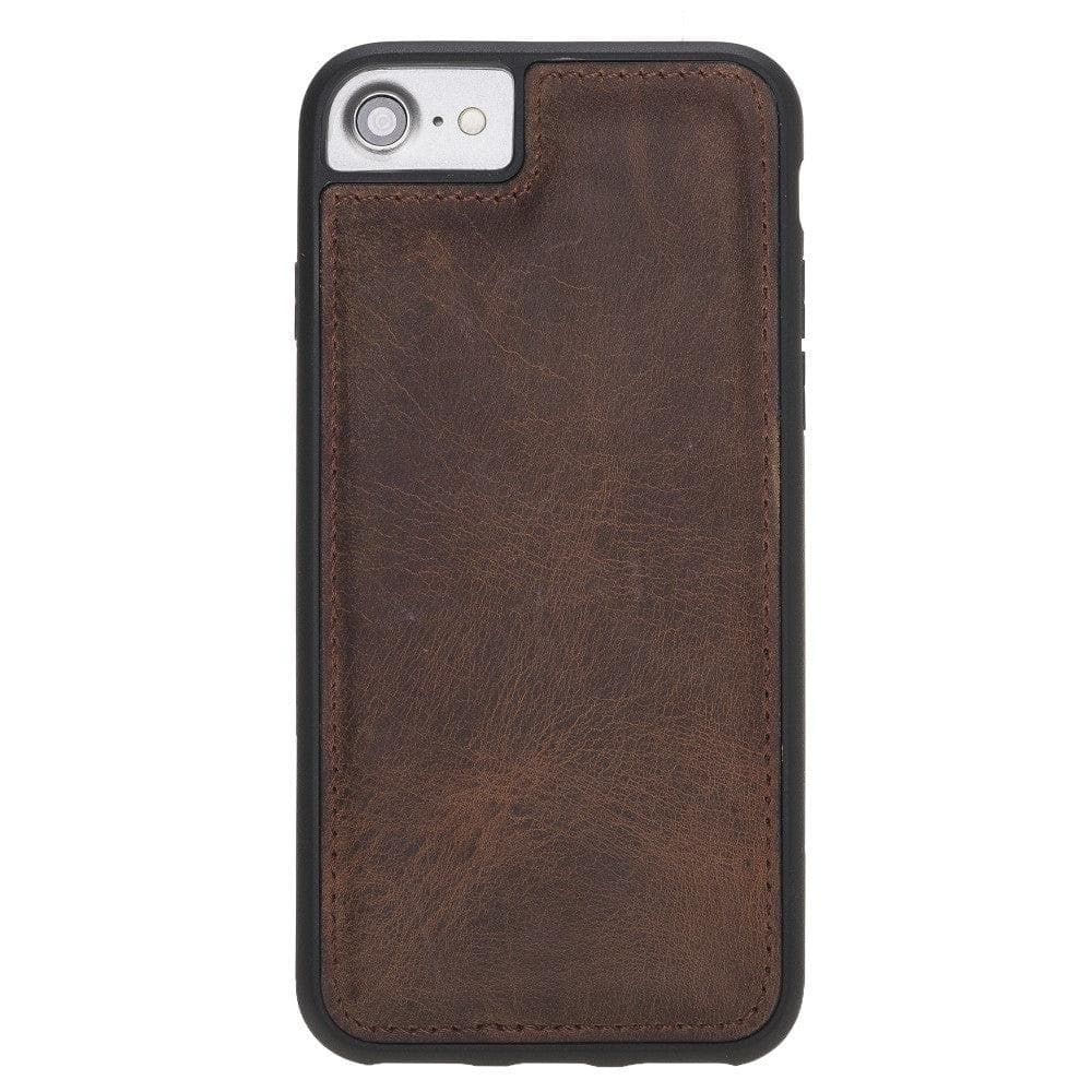 Flex Cover iPhone 7/8/SE2/SE3 Leather Case - TORONATA - color_ Saddle Brown