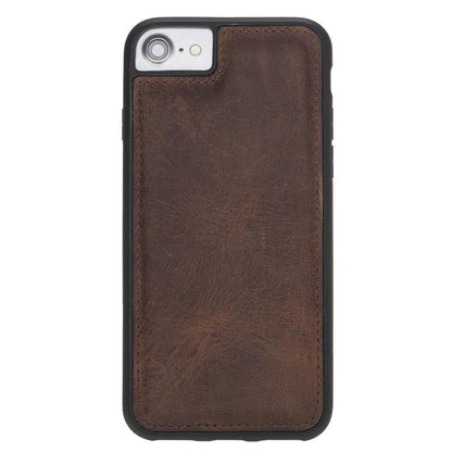 Flex Cover iPhone 7/8/SE2/SE3 Leather Case - TORONATA - color_ Saddle Brown