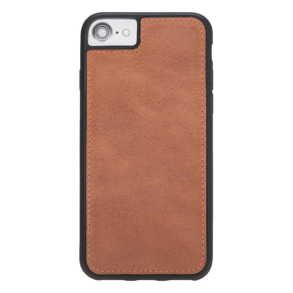 Flex Cover iPhone 7/8/SE2/SE3 Leather Case - TORONATA - color_ Rosy Brown