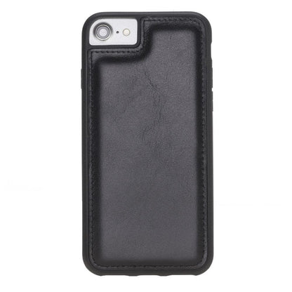 Flex Cover iPhone 7/8/SE2/SE3 Leather Case - TORONATA - color_ Black