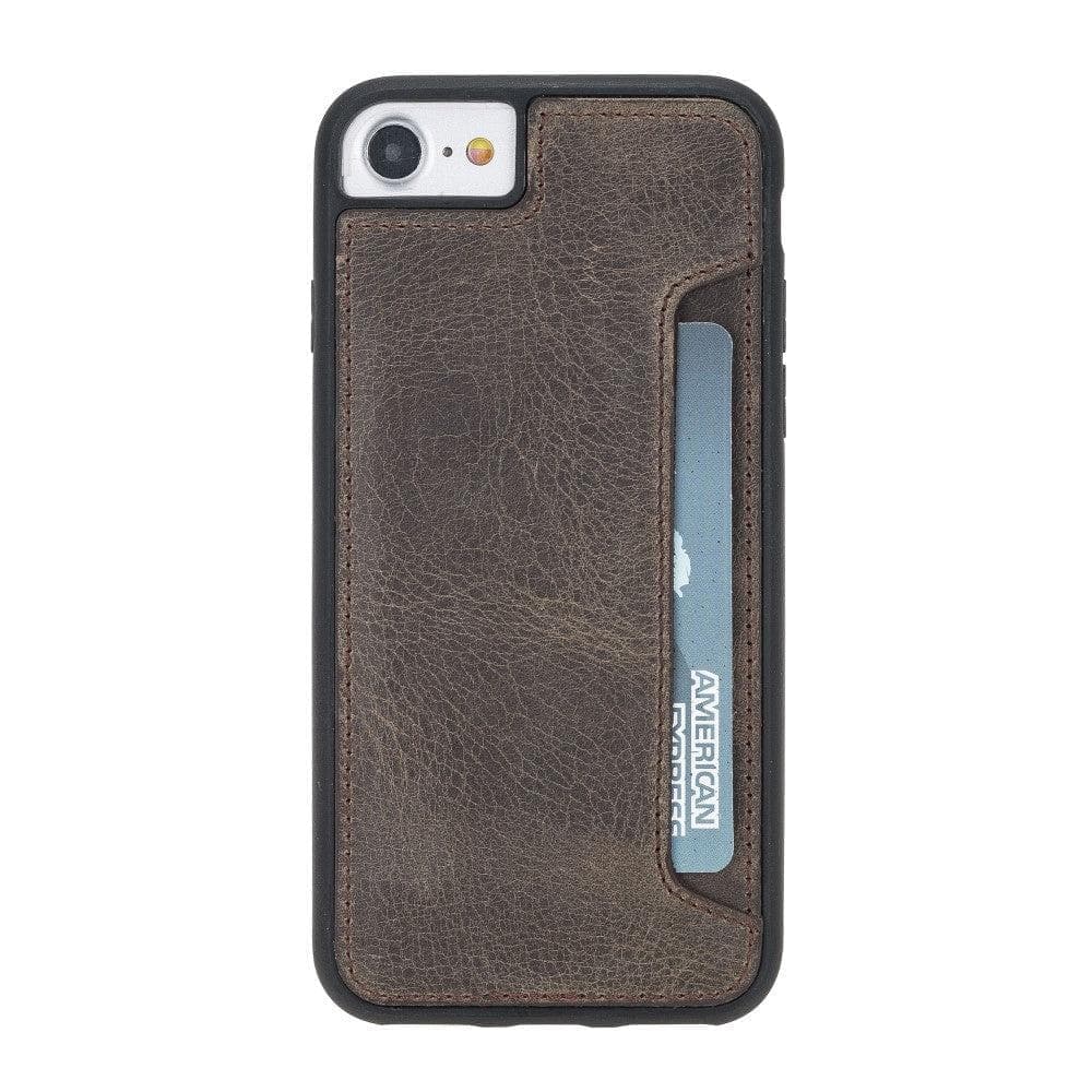 Flex Cover iPhone 7/8/SE2/SE3 Leather Case - TORONATA - color_ Brown