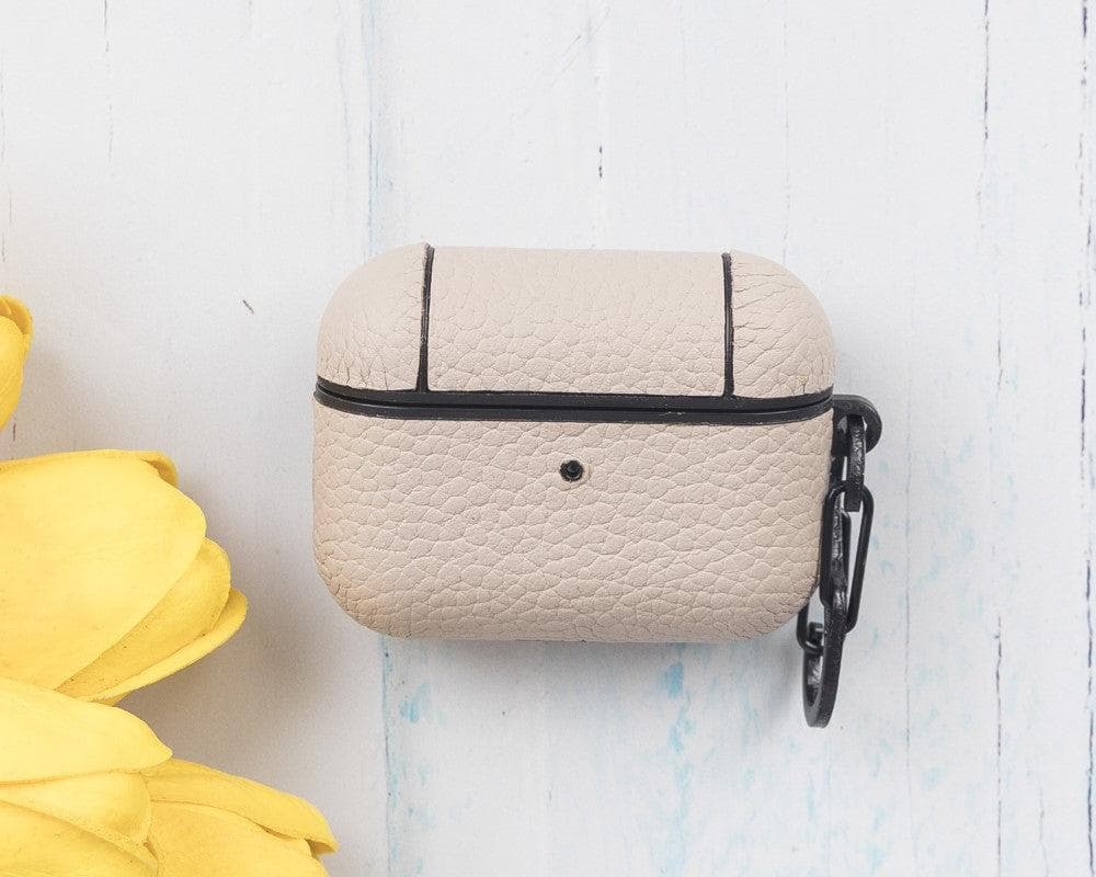 Juni Leather AirPods 3 Case - TORONATA - color_ Sandy Brown