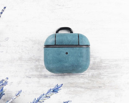 Juni Leather AirPods 3 Case - TORONATA - color_ Sky Blue