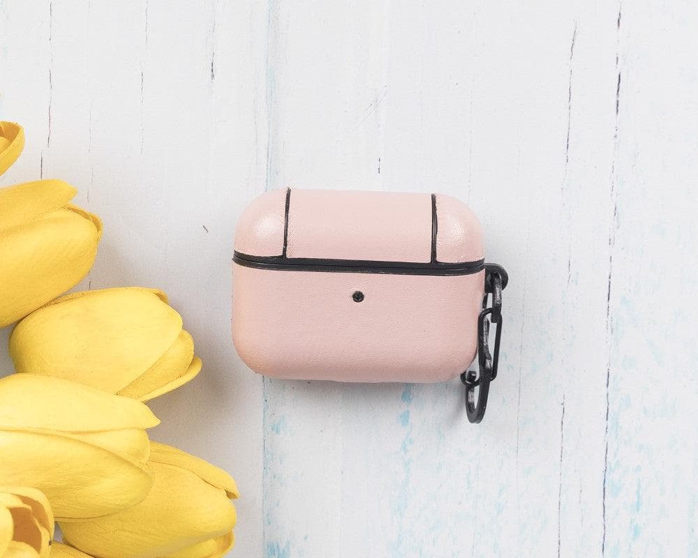 Juni Leather AirPods Pro 1 and AirPods Pro 2 Case - TORONATA - color_ Pink