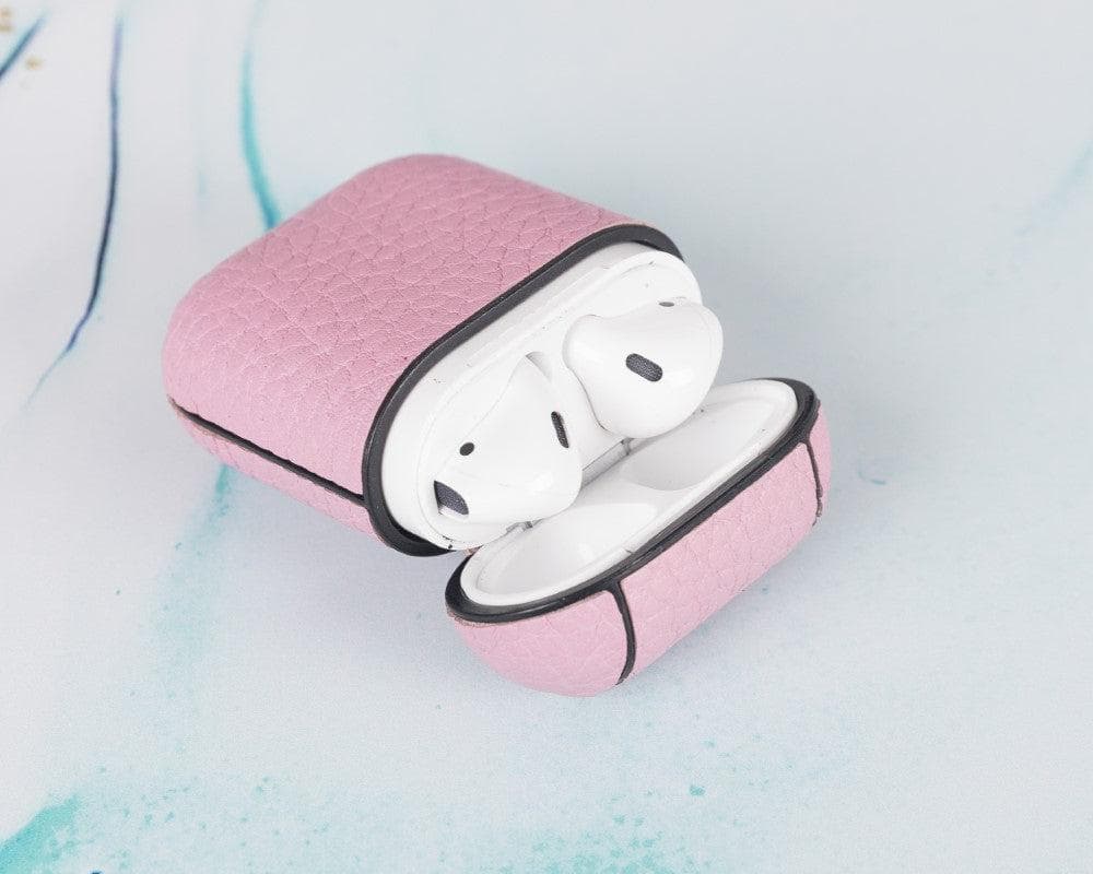 Juni Leather AirPods 1 and AirPods 2 Case - TORONATA - color_ Pink