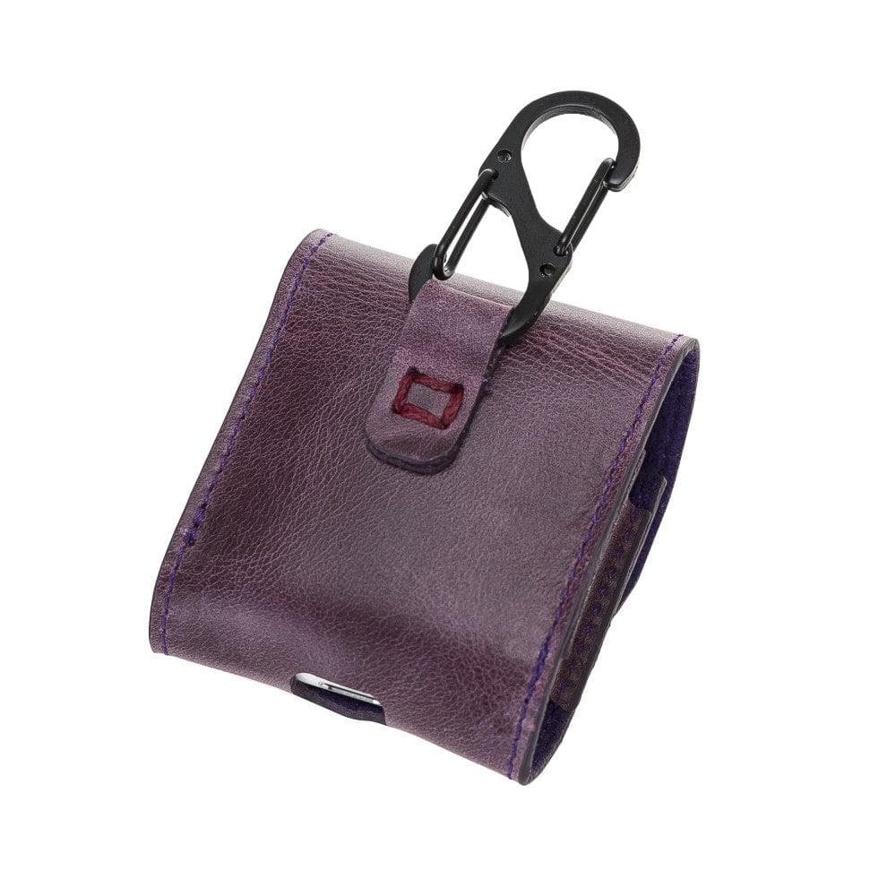 Mai Magnet AirPods 1 and AirPods 2 Leather Case with Hook - TORONATA - color_