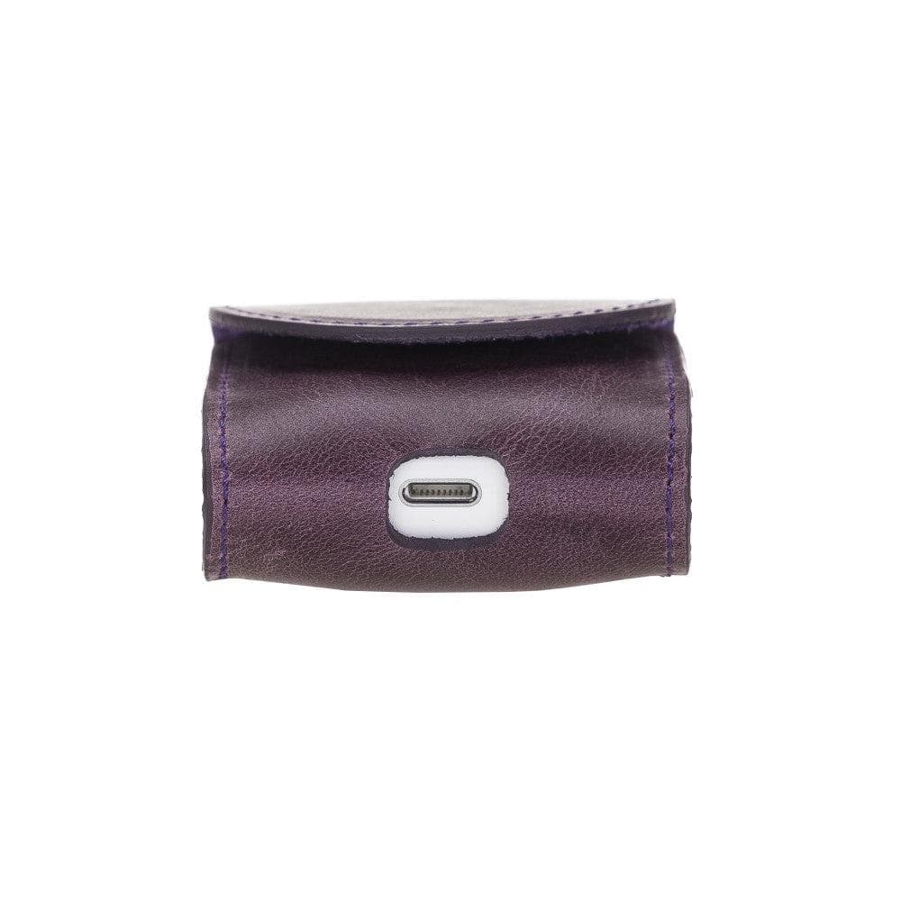 Mai Magnet AirPods 1 and AirPods 2 Leather Case with Hook - TORONATA - color_