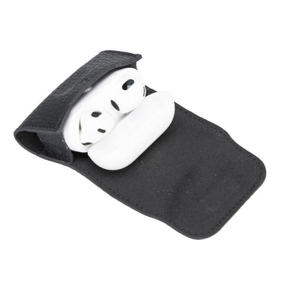 Mai Magnet AirPods 1 and AirPods 2 Leather Case with Hook - TORONATA - color_