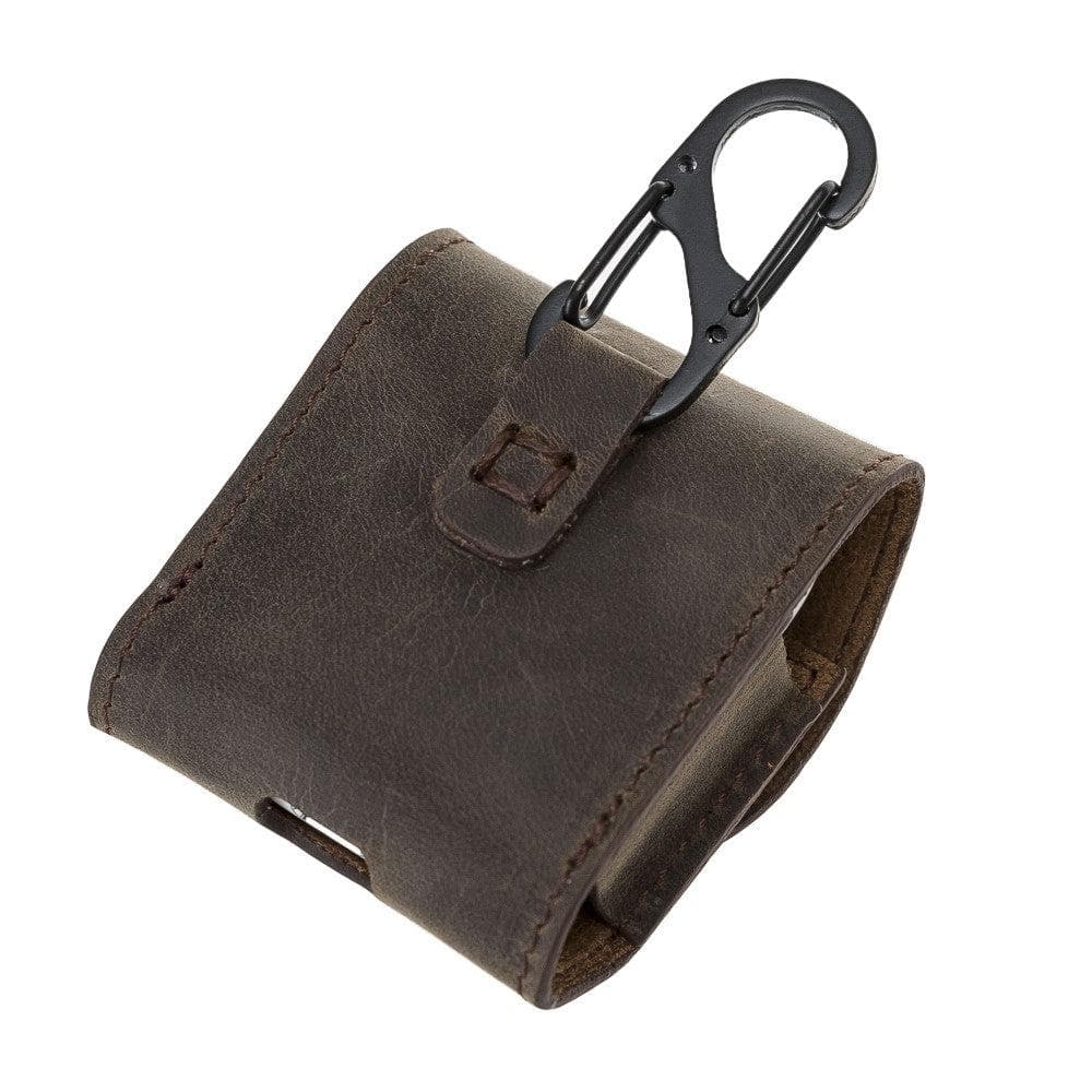 Mai Magnet AirPods 1 and AirPods 2 Leather Case with Hook - TORONATA - color_