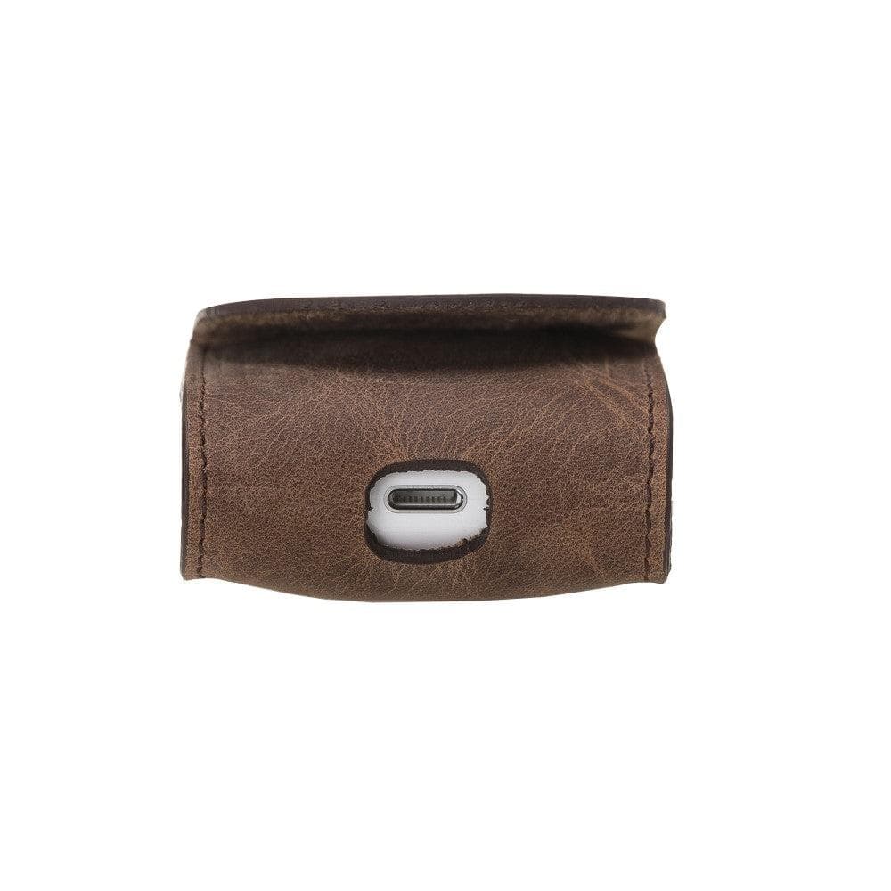Mai Magnet AirPods 1 and AirPods 2 Leather Case with Hook - TORONATA - color_