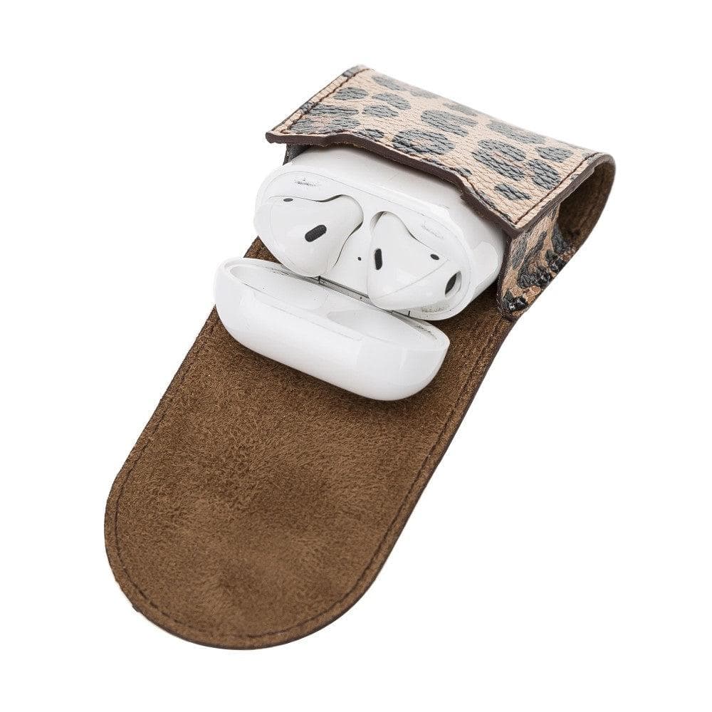 Mai Magnet AirPods 1 and AirPods 2 Leather Case with Hook - TORONATA - color_