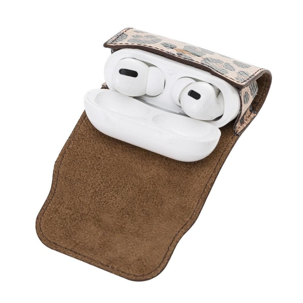 Mai Magnet AirPods 1 and AirPods 2 Leather Case with Hook - TORONATA - color_