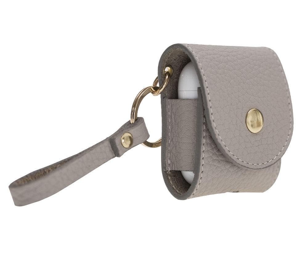 Mai Magnet AirPods 1 and AirPods 2 Leather Case with Hook - TORONATA - color_