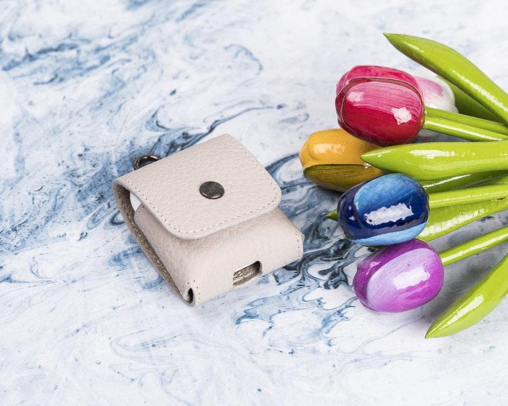Mai Magnet AirPods 1 and AirPods 2 Leather Case with Hook - TORONATA - color_