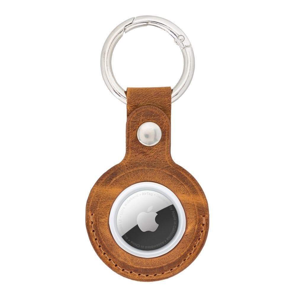 Arta AirTag Leather Case - TORONATA - color_ Moccasin