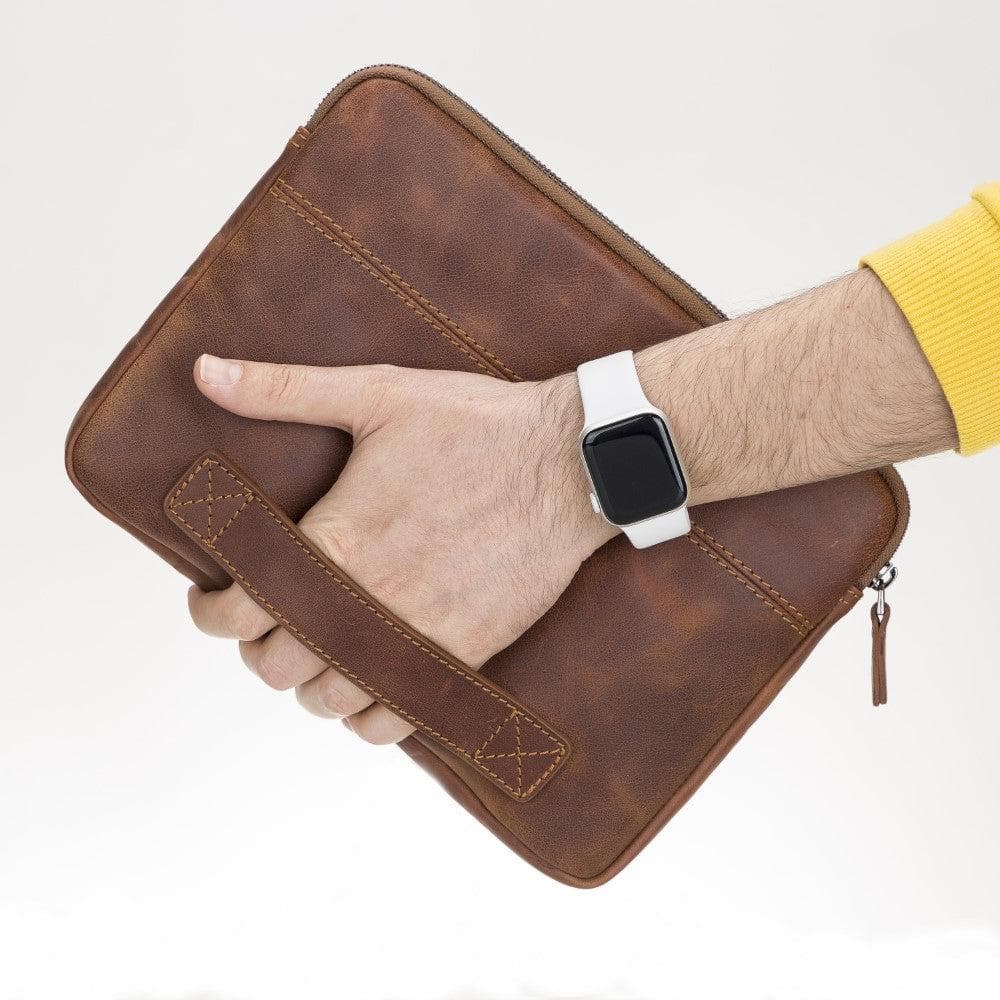 Awe Leather Laptop / Tablet Sleeve - TORONATA - color_