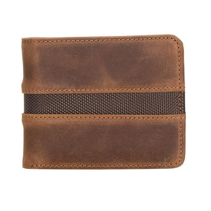 Benjamin Leather Wallet - TORONATA - color_ Brown