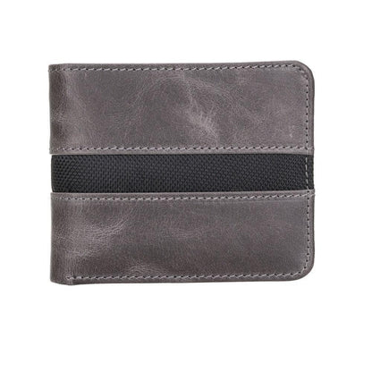 Benjamin Leather Wallet - TORONATA - color_ Gray