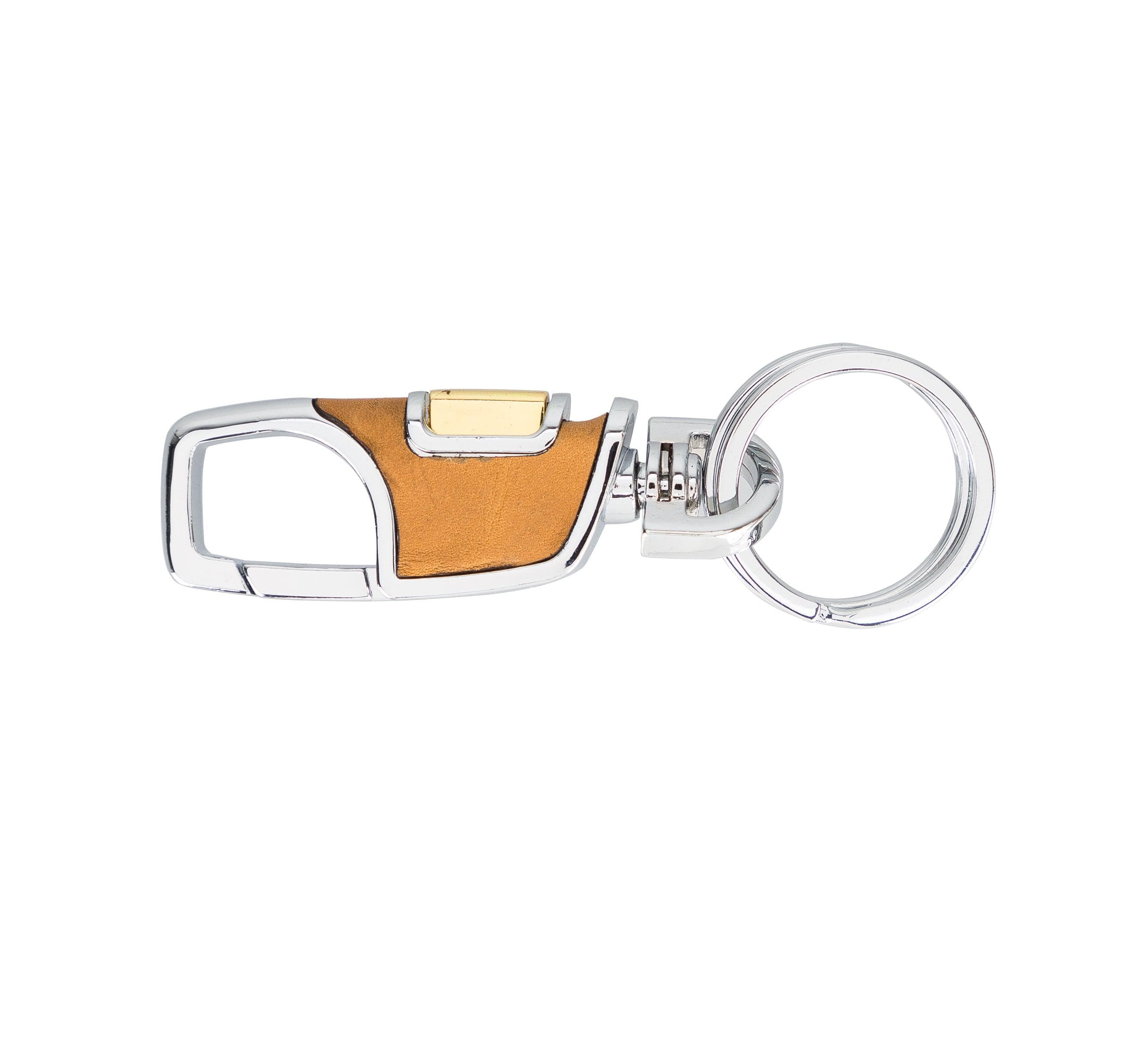 BKR12 Leather Keyring - TORONATA - color_ Goldenrod