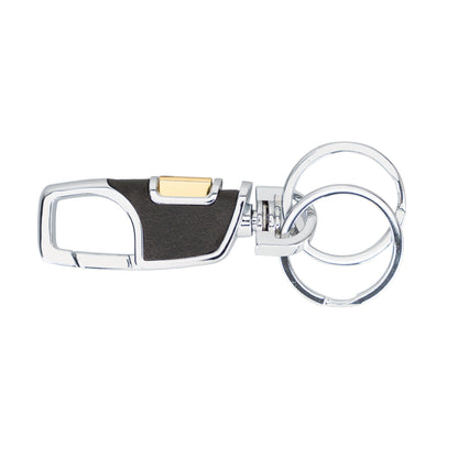 BKR12 Leather Keyring - TORONATA - color_ Black
