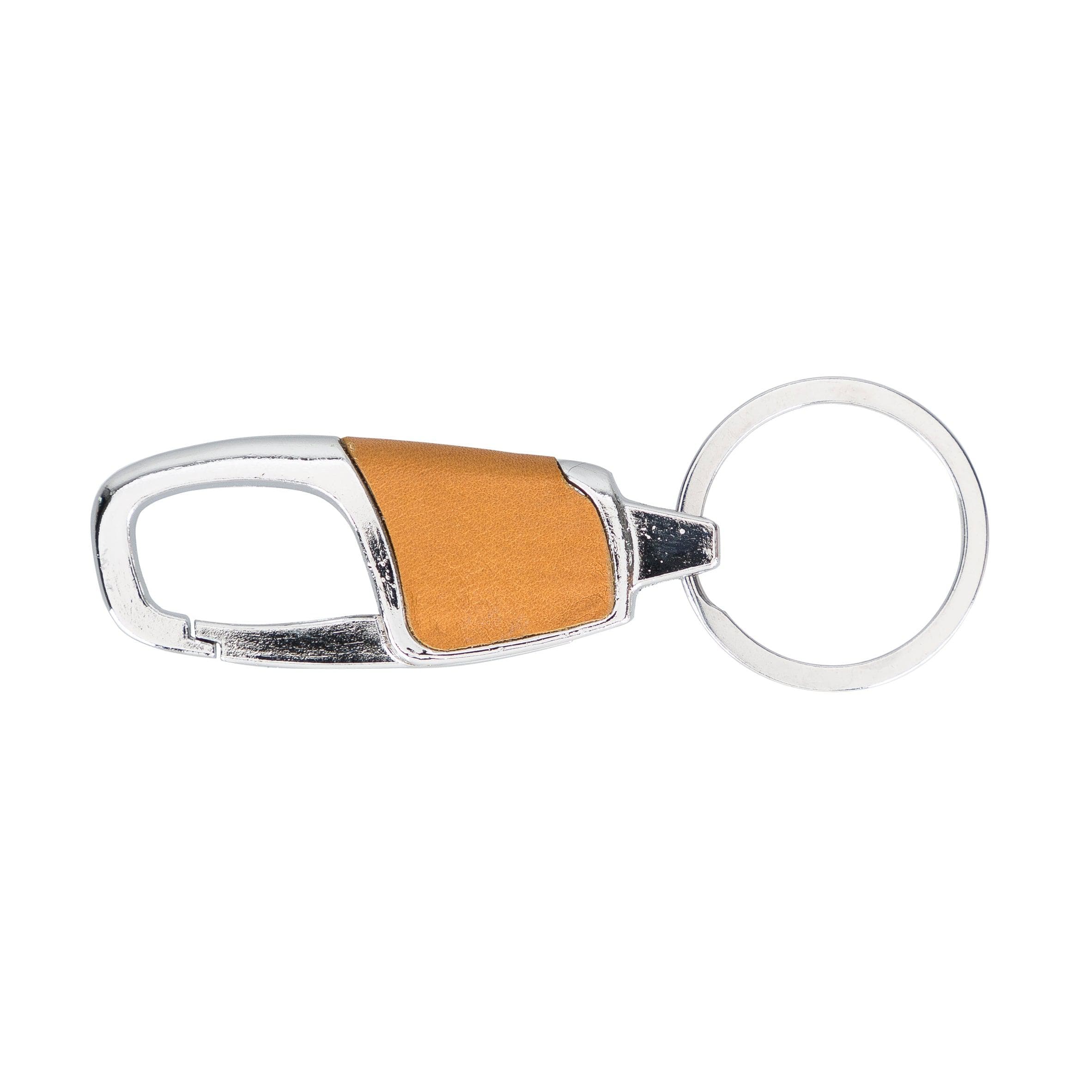 BKR13 Leather Keyring - TORONATA - color_ Goldenrod