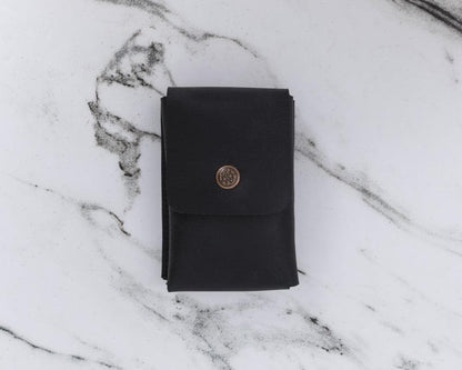 Cigarette Leather Case - TORONATA - color_ Black