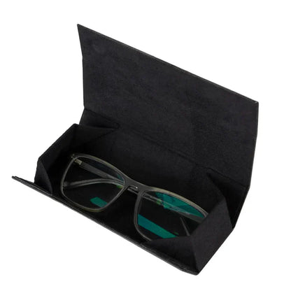 Clever Leather Glasses Case - TORONATA - color_ Black