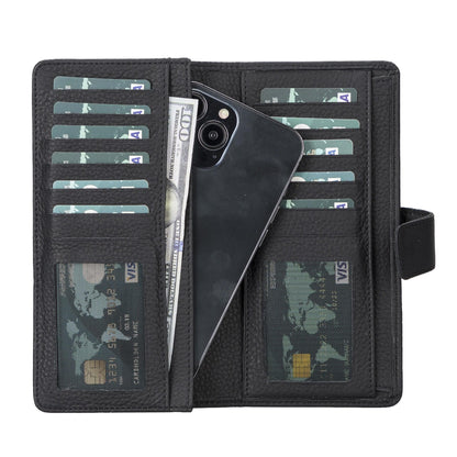 Coppet Leather Wallet - TORONATA - color_ Black