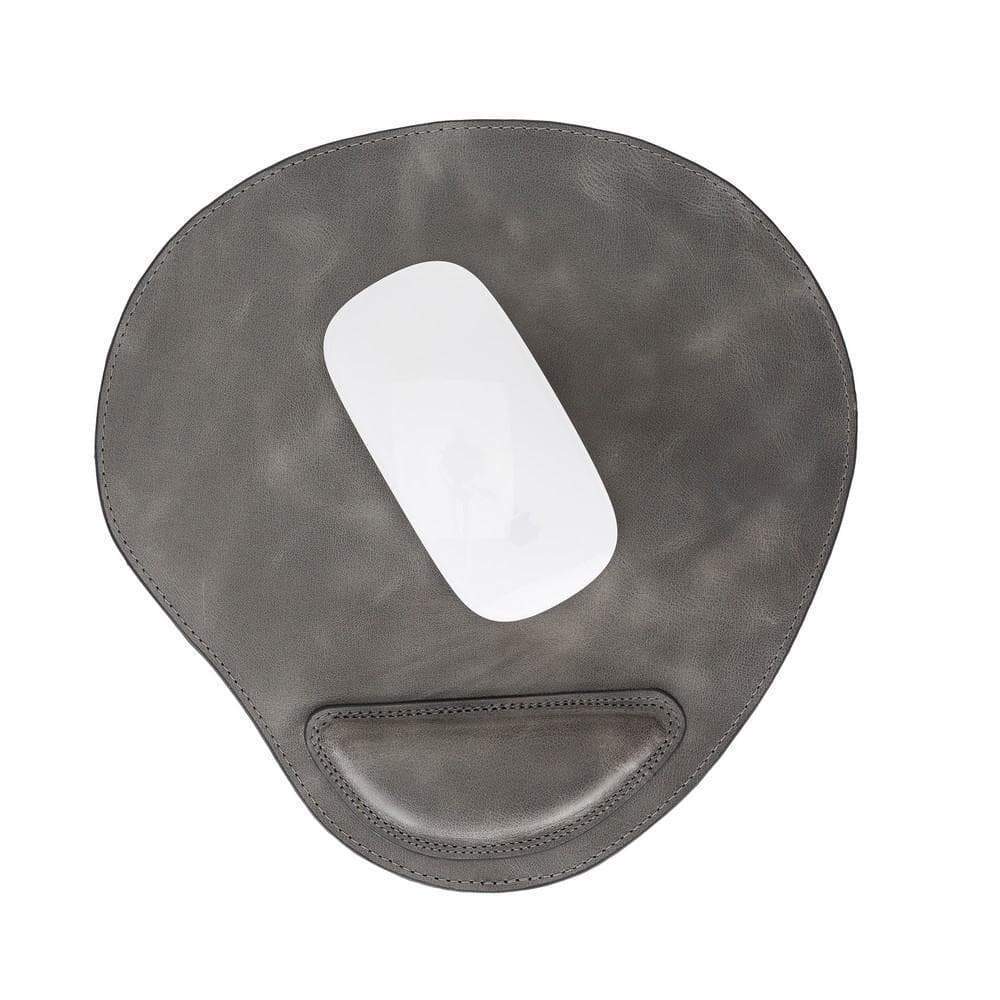 Cushioned Leather Mouse Pad - TORONATA - color_ Gray