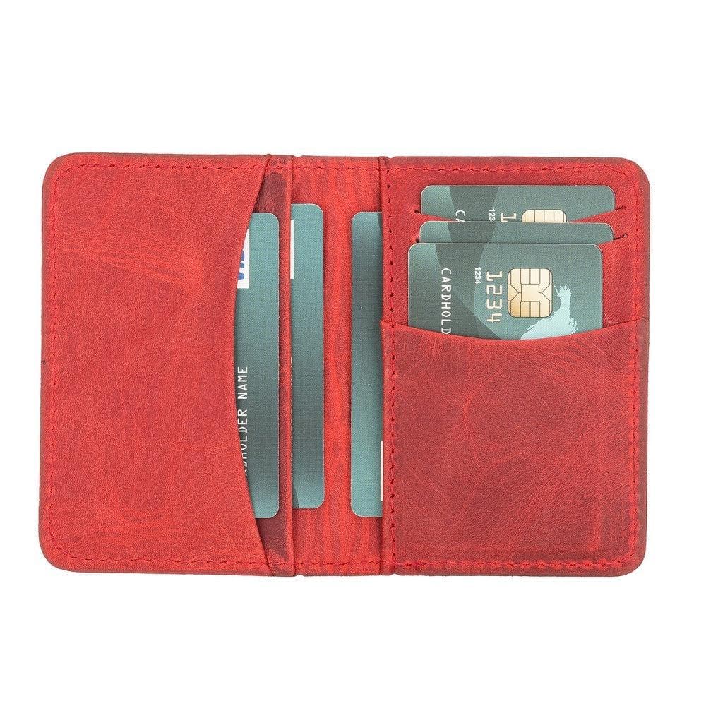Dalfsen Leather Card Holder - TORONATA - color_ Red