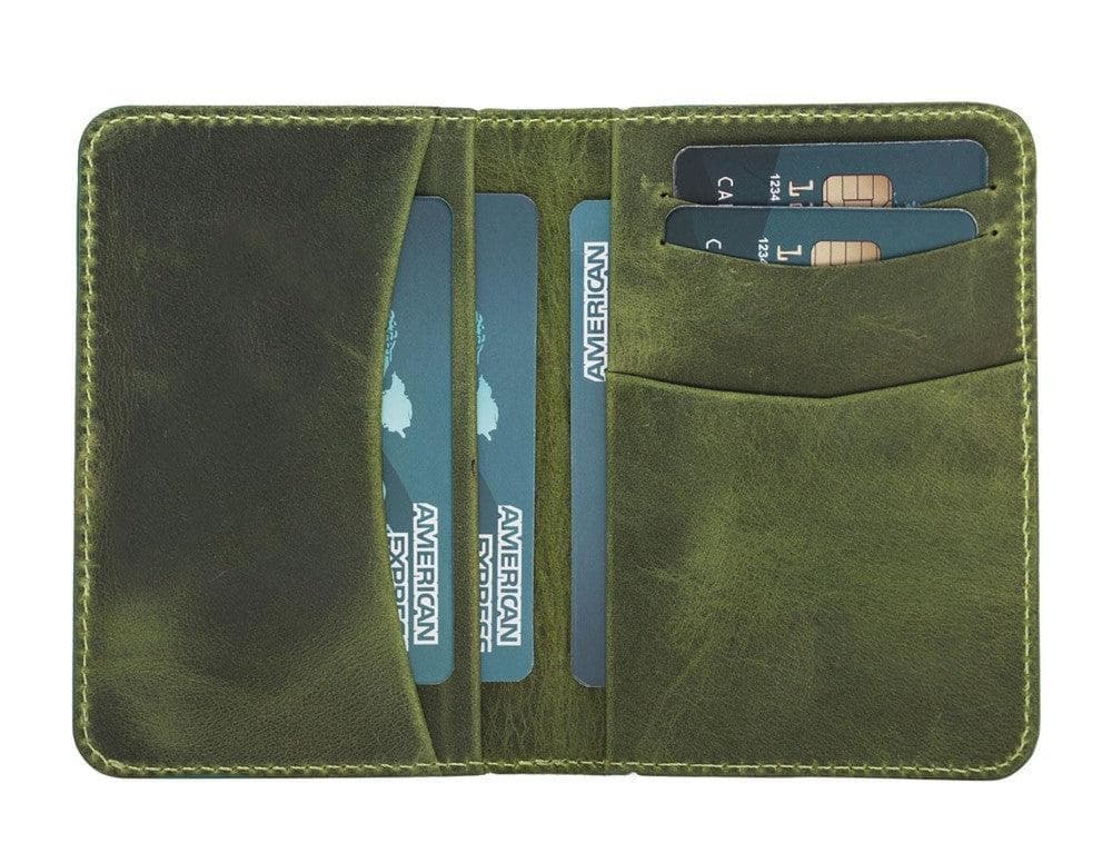 Dalfsen Leather Card Holder - TORONATA - color_ Olive