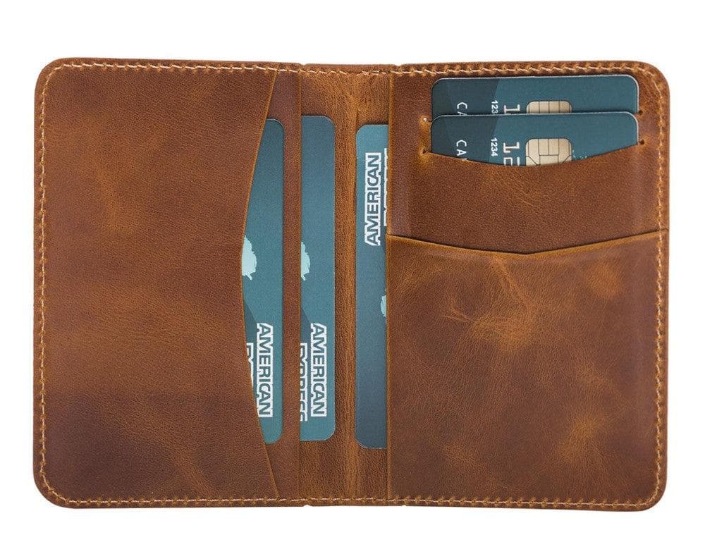 Dalfsen Leather Card Holder - TORONATA - color_ Moccasin